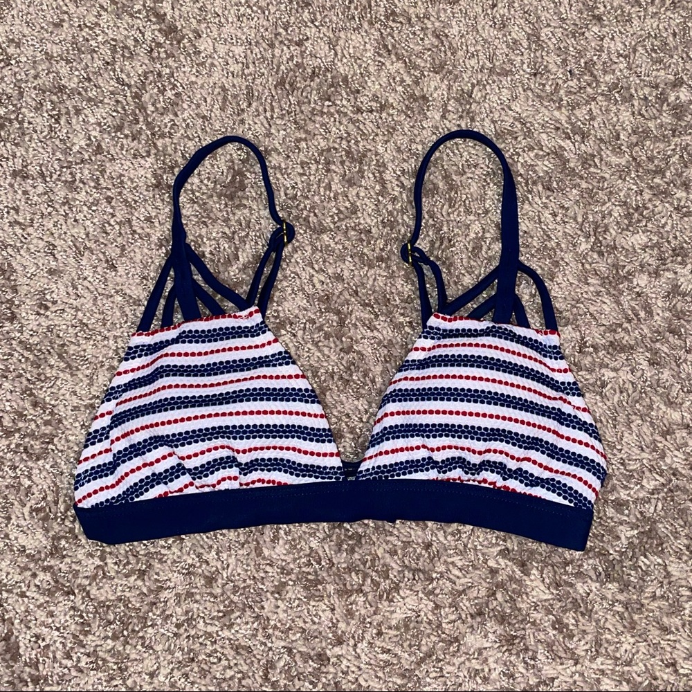 Target (Xhilaration) Striped Triangle Bikini Top
